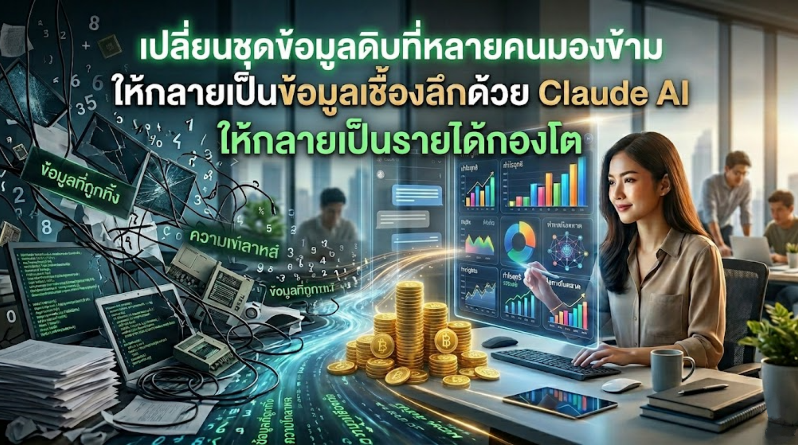 การใช้ Claude AI วิเคราะห์ข้อมูล